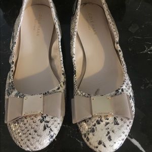 Cole Haan tali bow flats